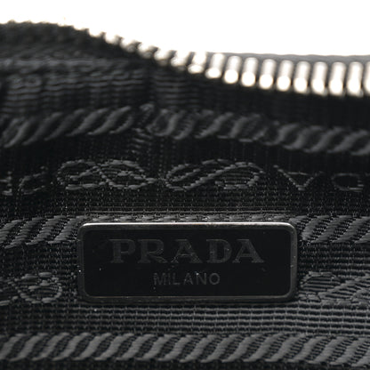 Prada Tessuto Nylon Saffiano Mini Re-Edition 2005 Bag Black 6 of 11