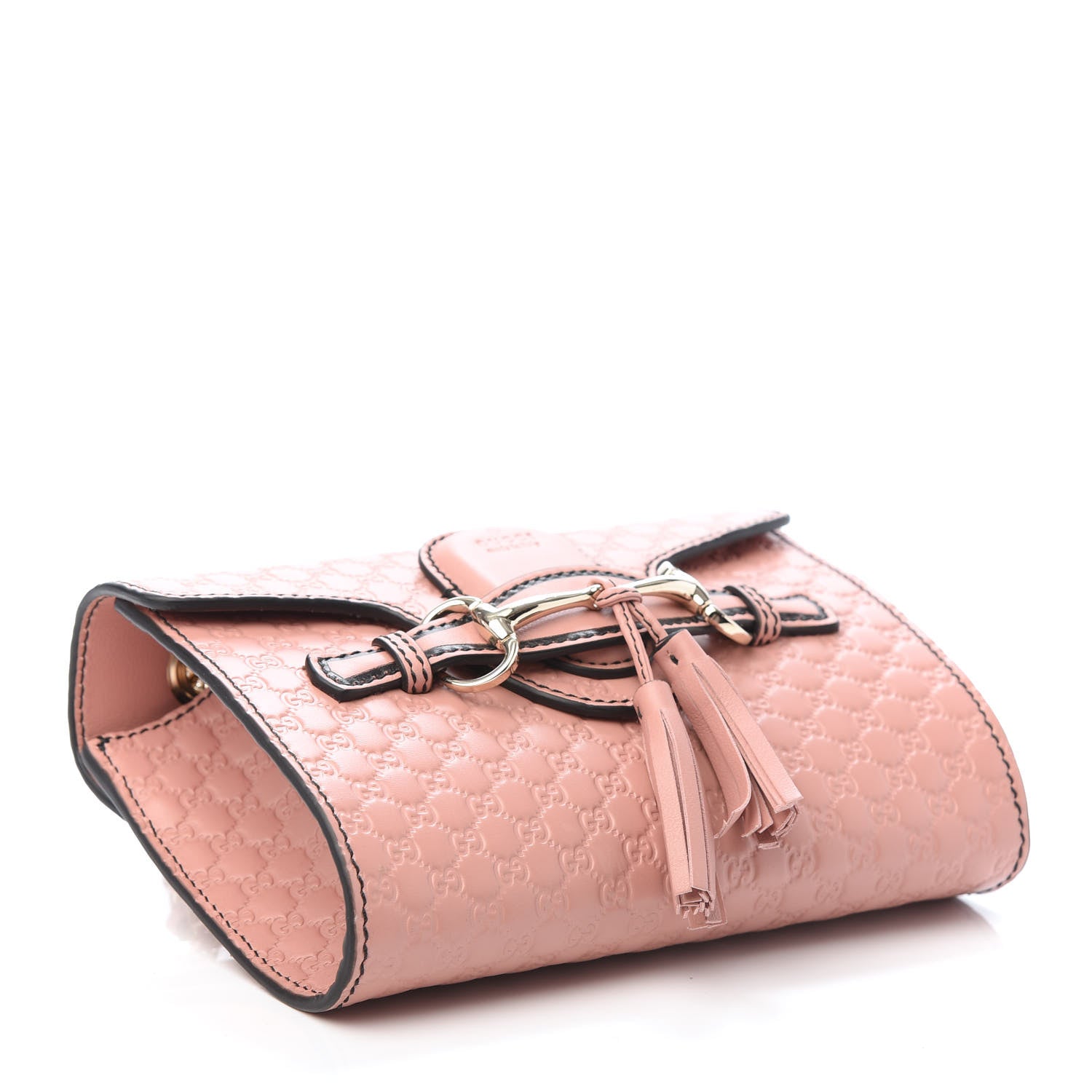Gucci Microguccissima Mini Emily Shoulder Bag Soft Pink 4 of 8