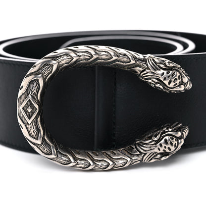 Gucci Calfskin Dionysus Belt 80 32 Black 5 of 7