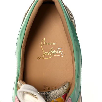 Christian Louboutin Patent Tissu Kyoto Flamingirl Flats 39.5 Multicolor 7 of 10