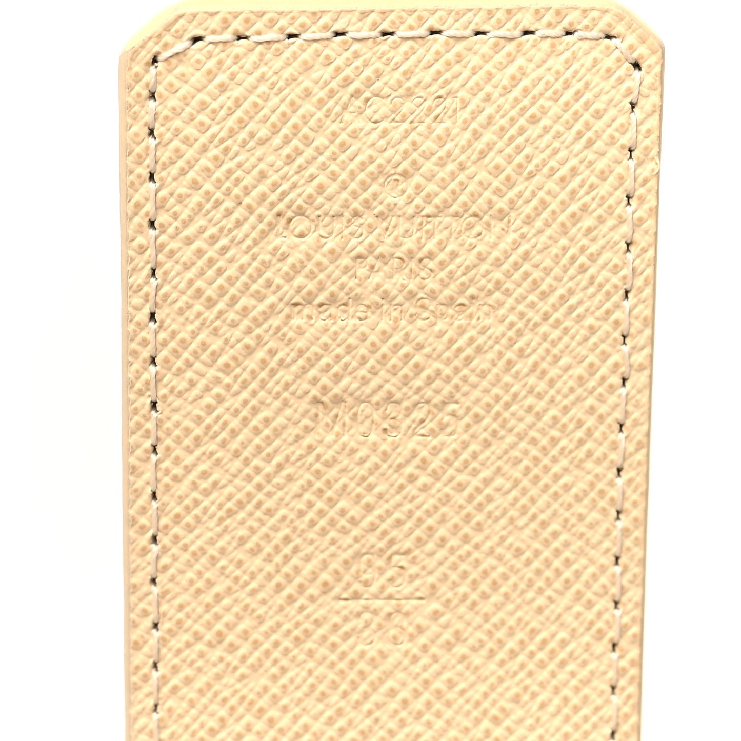 Damier Azur LV Initiales Belt 95 38