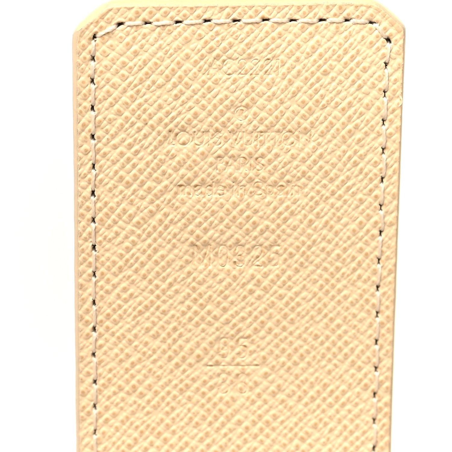 Louis Vuitton Damier Azur LV Initiales Belt 95 38 5 of 5