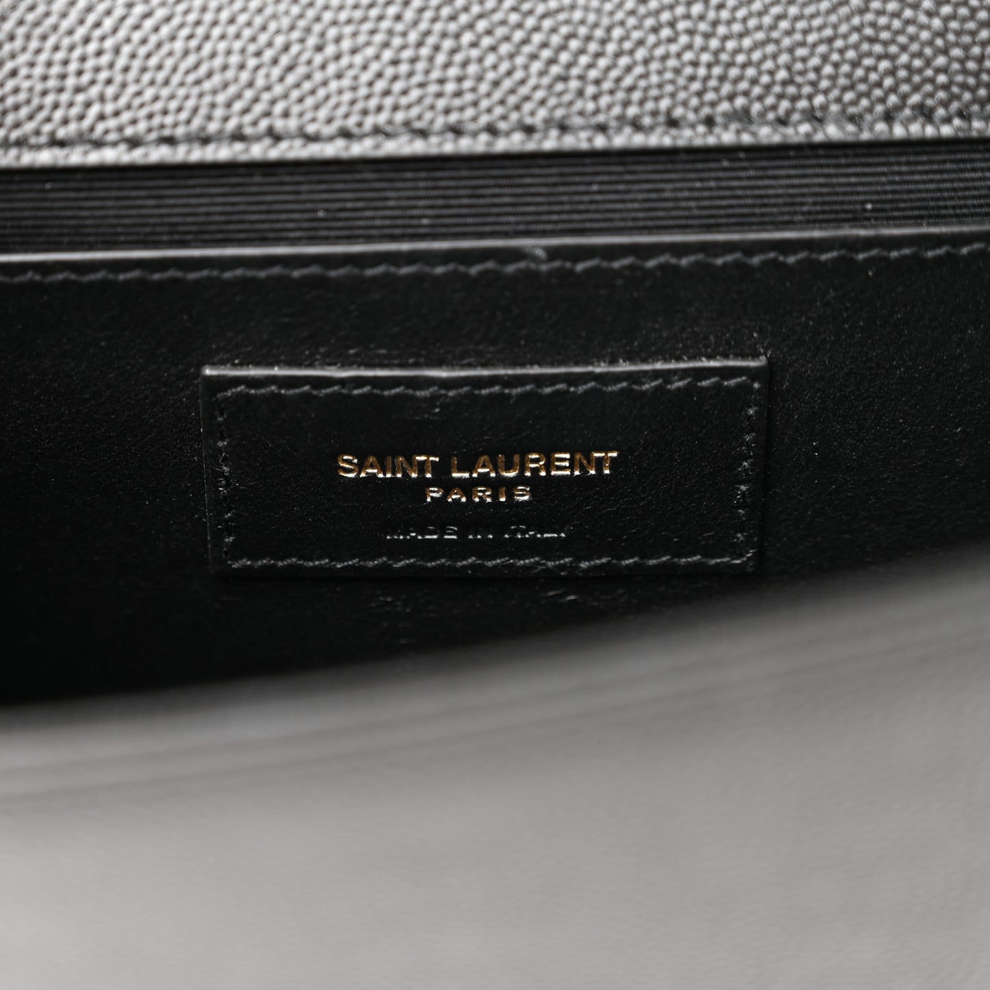 Grain De Poudre Small Monogram Kate Satchel Black