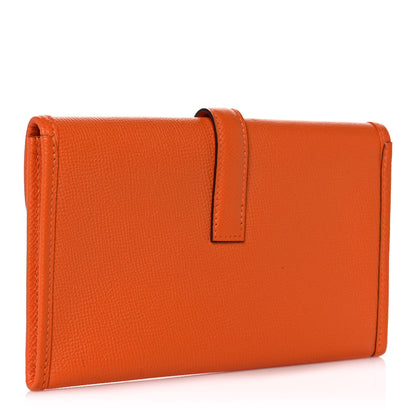 Hermes Epsom Jige PM Clutch Orange 3 of 7