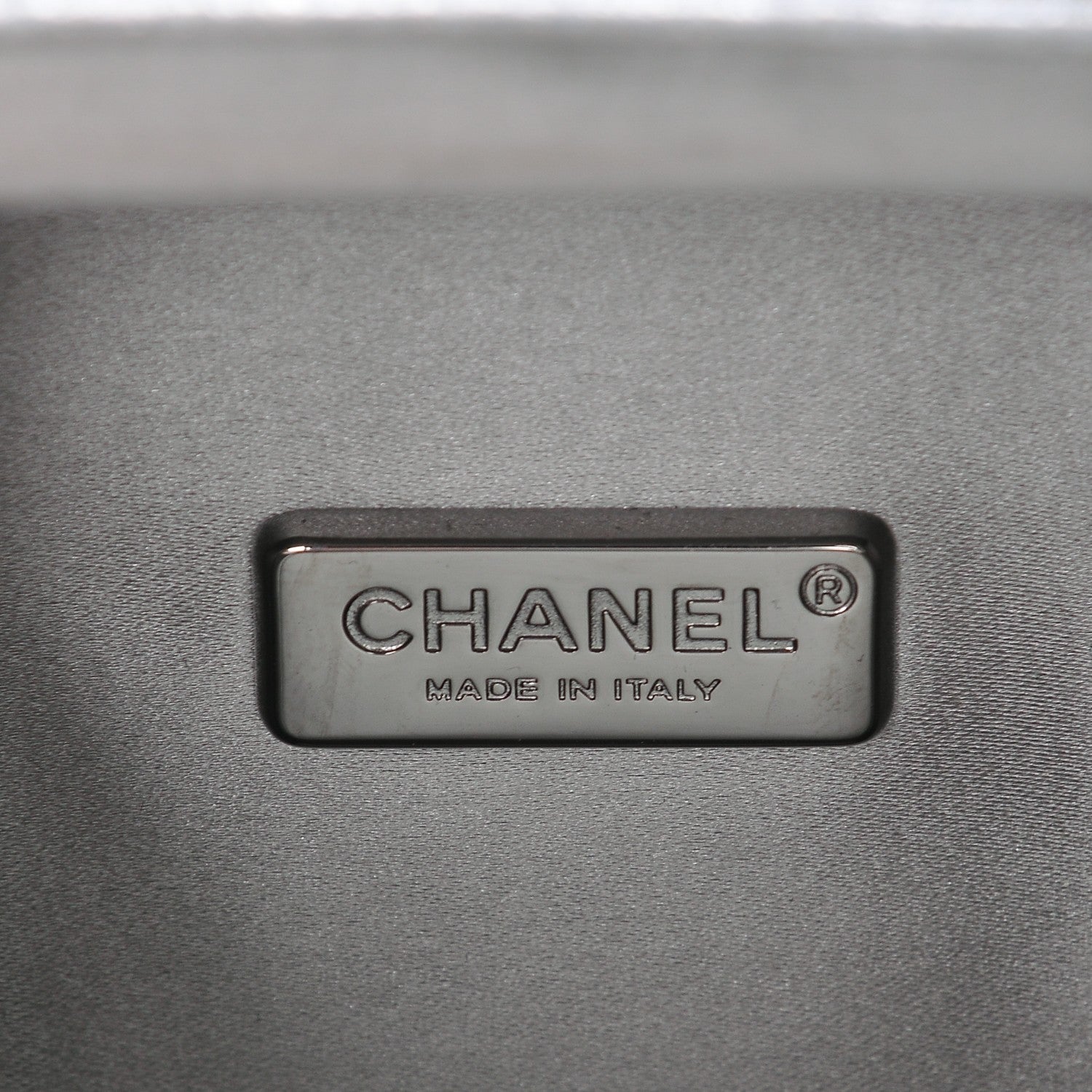 Chanel Metallic Goatskin Lait de Coco Milk Carton Bag Silver 6 of 6