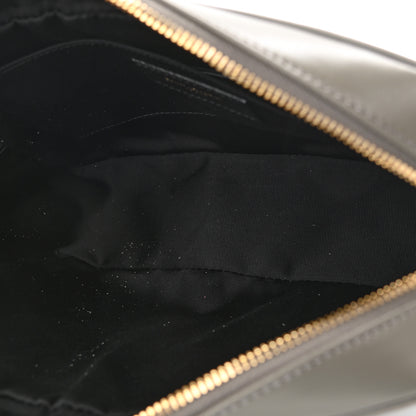 Saint Laurent Calfskin Matelasse Monogram Lou Camera Bag Military Olive 5 of 10