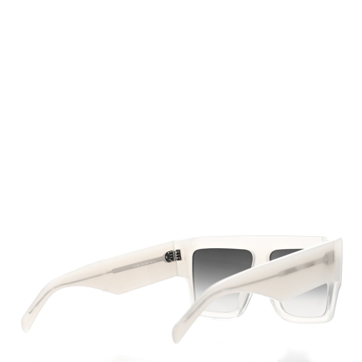 Celine Rectangular Sunglasses CL400921 Transparent White 3 of 7