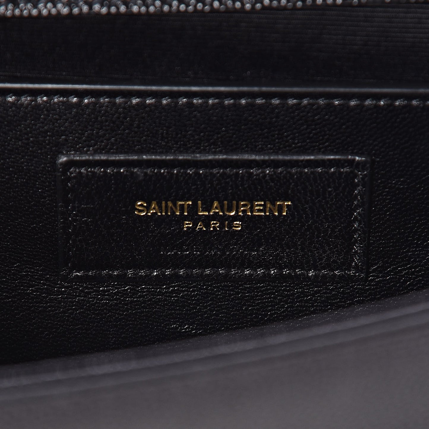 Grain De Poudre Monogram Cassandre Clutch Black