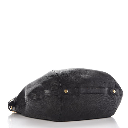 Prada Vitello Daino Hobo Black 4 of 15