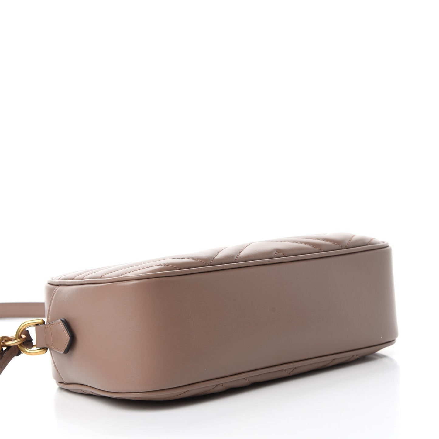 Calfskin Matelasse Small GG Marmont Chain Shoulder Bag Porcelain Rose