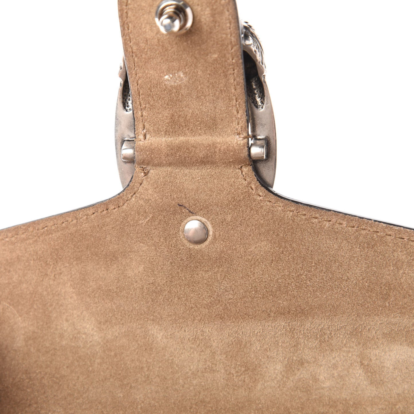 GG Supreme Monogram Mini Dionysus Shoulder Bag Taupe