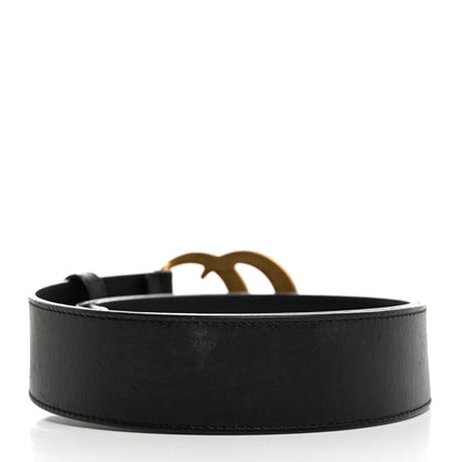 Gucci Calfskin Double G 40mm Belt 85 34 Black 2 of 5