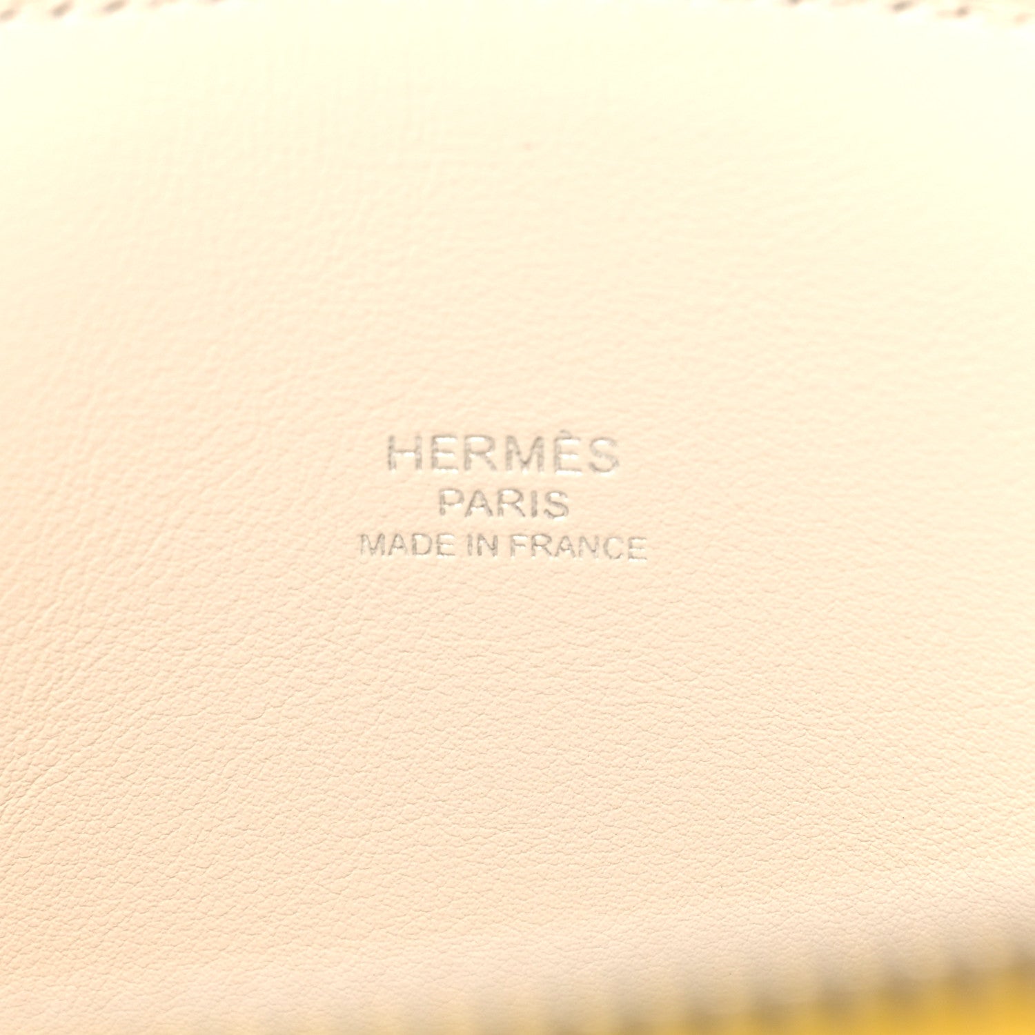 Hermes Epsom Tri-Color 1923 Bolide 25 Nata Terre Battue Jaune Citron 6 of 9