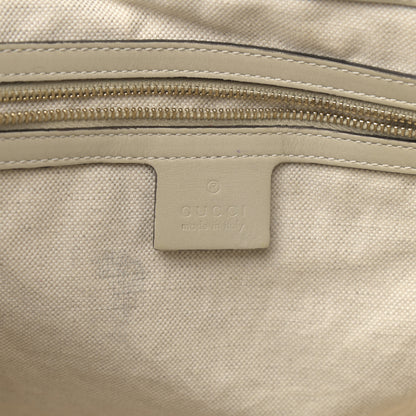 Gucci Monogram Small Lovely Heart Tote White 6 of 17