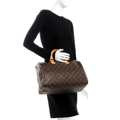 Louis Vuitton Monogram Speedy Bandouliere 35 3 of 11