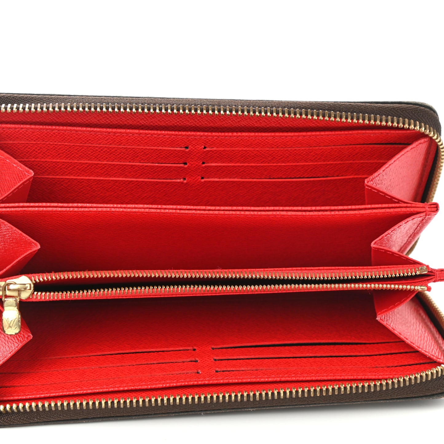 Monogram Zippy Wallet Coquelicot