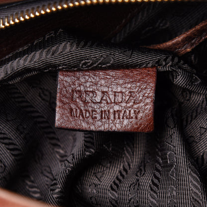 Prada Cervo Antik Tote Bruciato 7 of 10
