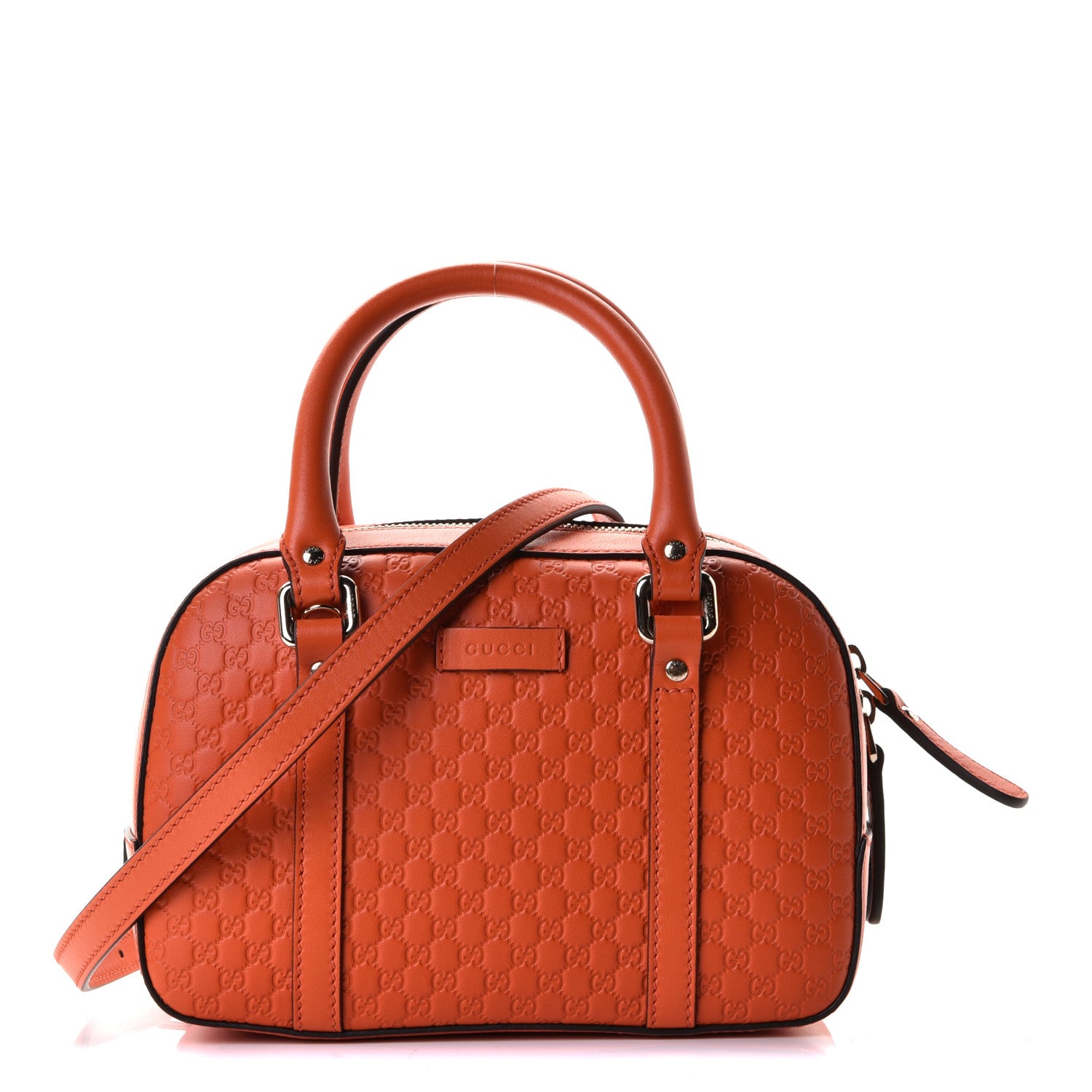 Gucci Soft Microguccissima Small Crossbody Bag Sun Orange 1 of 5