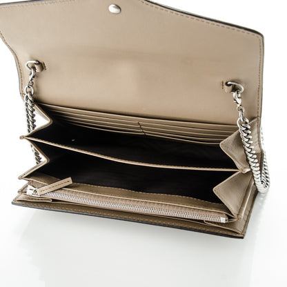 Gucci GG Supreme Monogram Mini Dionysus Chain Wallet Beige Taupe 5 of 7