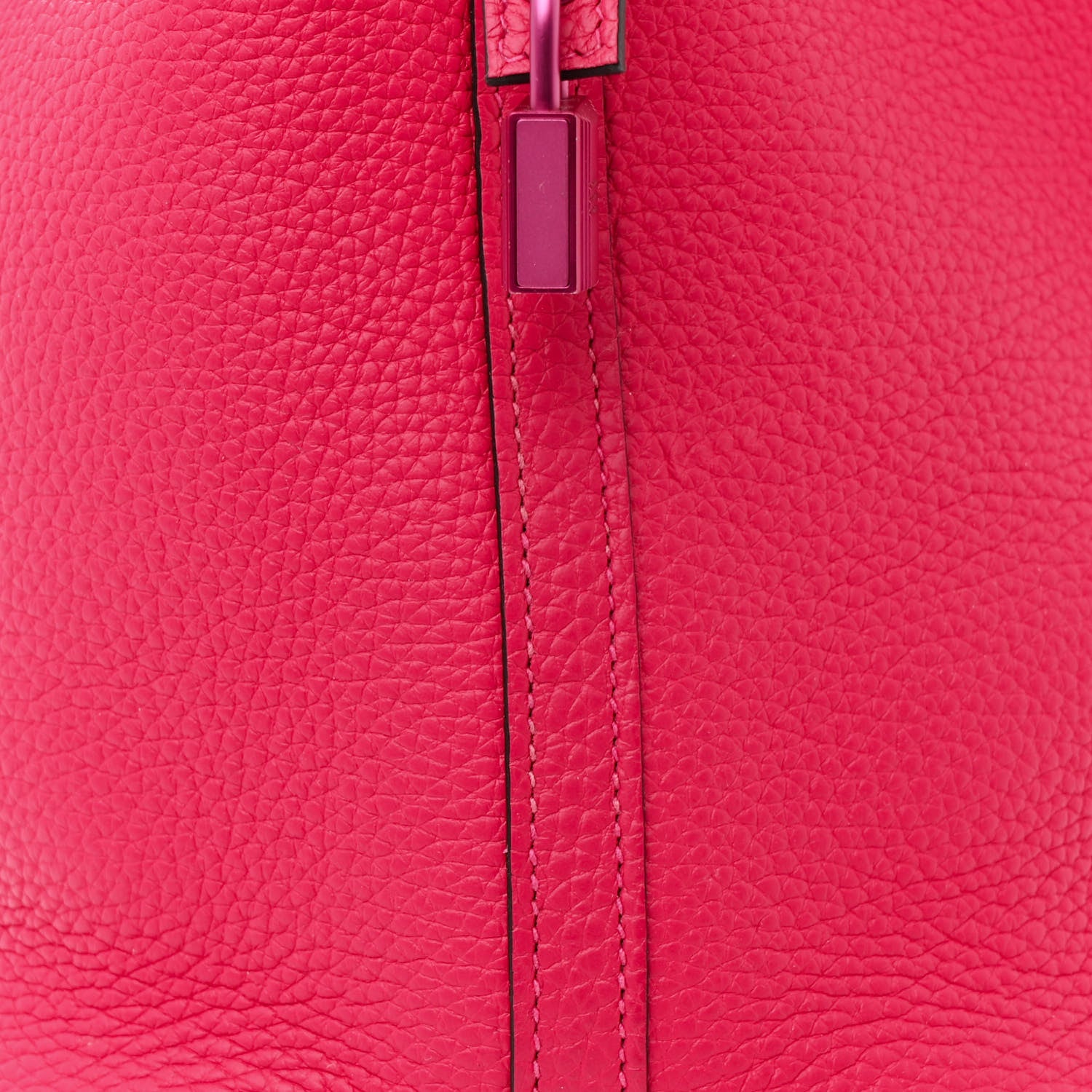 Hermes Taurillon Clemence Monochrome Picotin Lock 18 PM Rose Mexico 8 of 11