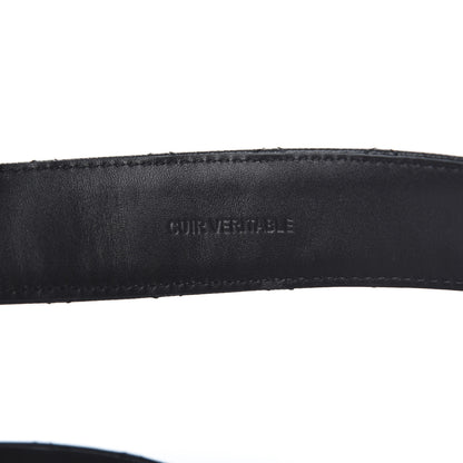Chanel Caviar Quilted CC Chain Belt 90 36 Black 5 of 5