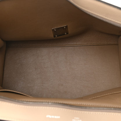 Celine Drummed Calfskin Suede Large Trapeze Dune 4 of 10