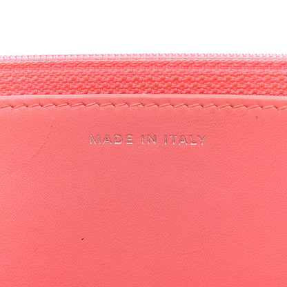 Chanel Patent Quilted Wallet On Chain WOC Coral 7 of 17
