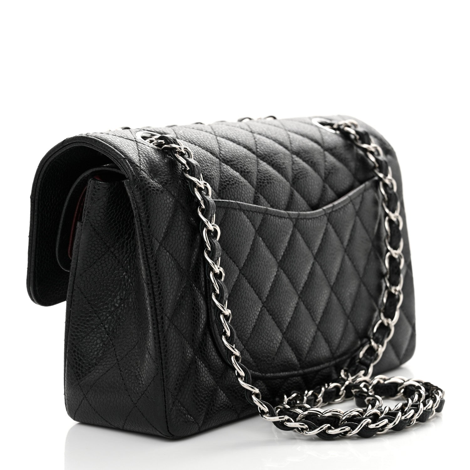 Chanel Caviar Quilted Small Double Flap Black 3 of 12