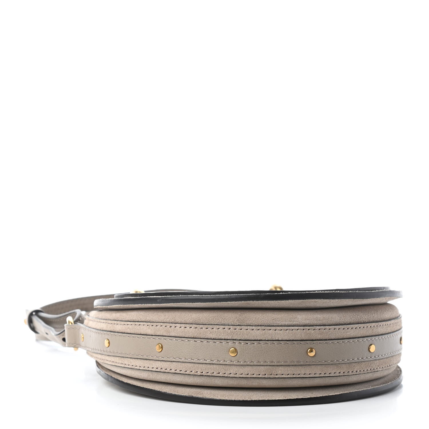 Chloe Calfskin Suede Small Pixie Bag Motty Grey 4 of 6