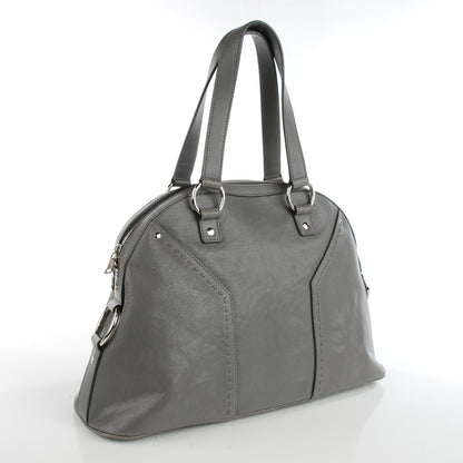 Saint Laurent Calfskin Large Muse Gray 3 of 7