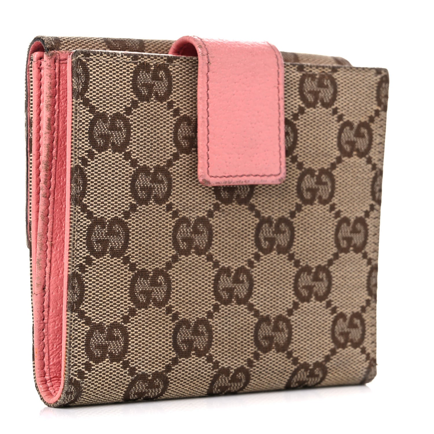 Gucci Monogram Eclipse Wallet Pink 3 of 19