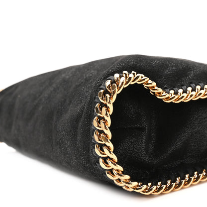 Stella McCartney Shaggy Deer Falabella Fold Over Tote Black 10 of 10