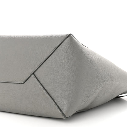 Celine Soft Grained Calfskin Small Belt Cabas Phantom Grey 9 of 9