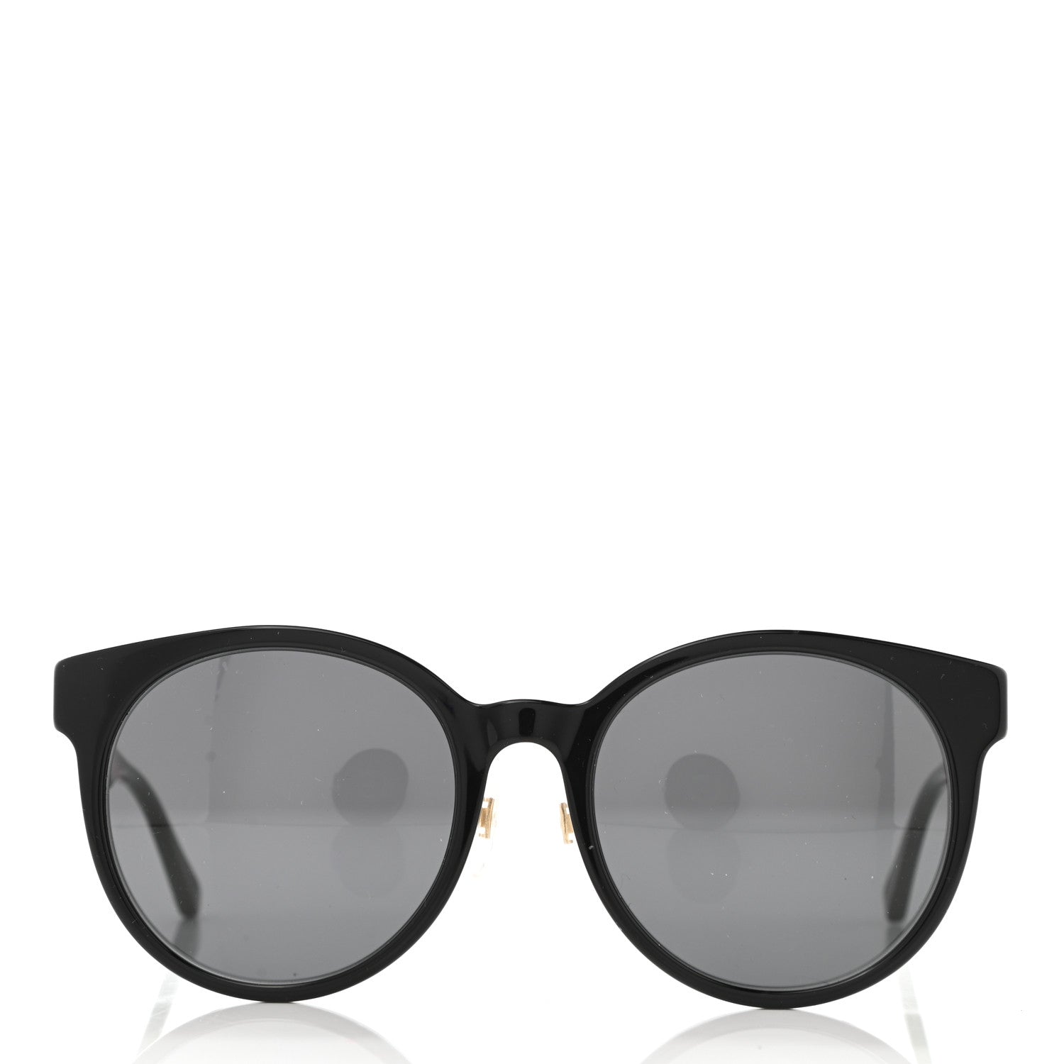 Gucci Acetate GG Web Round Eye Sunglasses GG0854SK Black 2 of 8