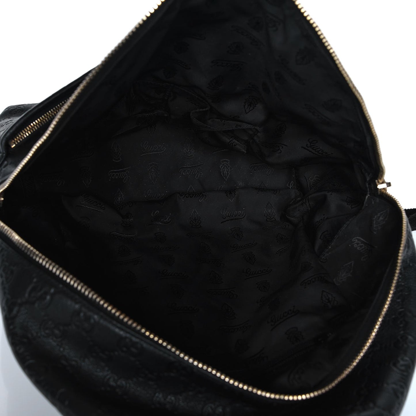 Guccissima Medium Classic Backpack Black