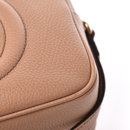 Gucci Pebbled Calfskin Small Soho Disco Bag Camelia 11 of 11