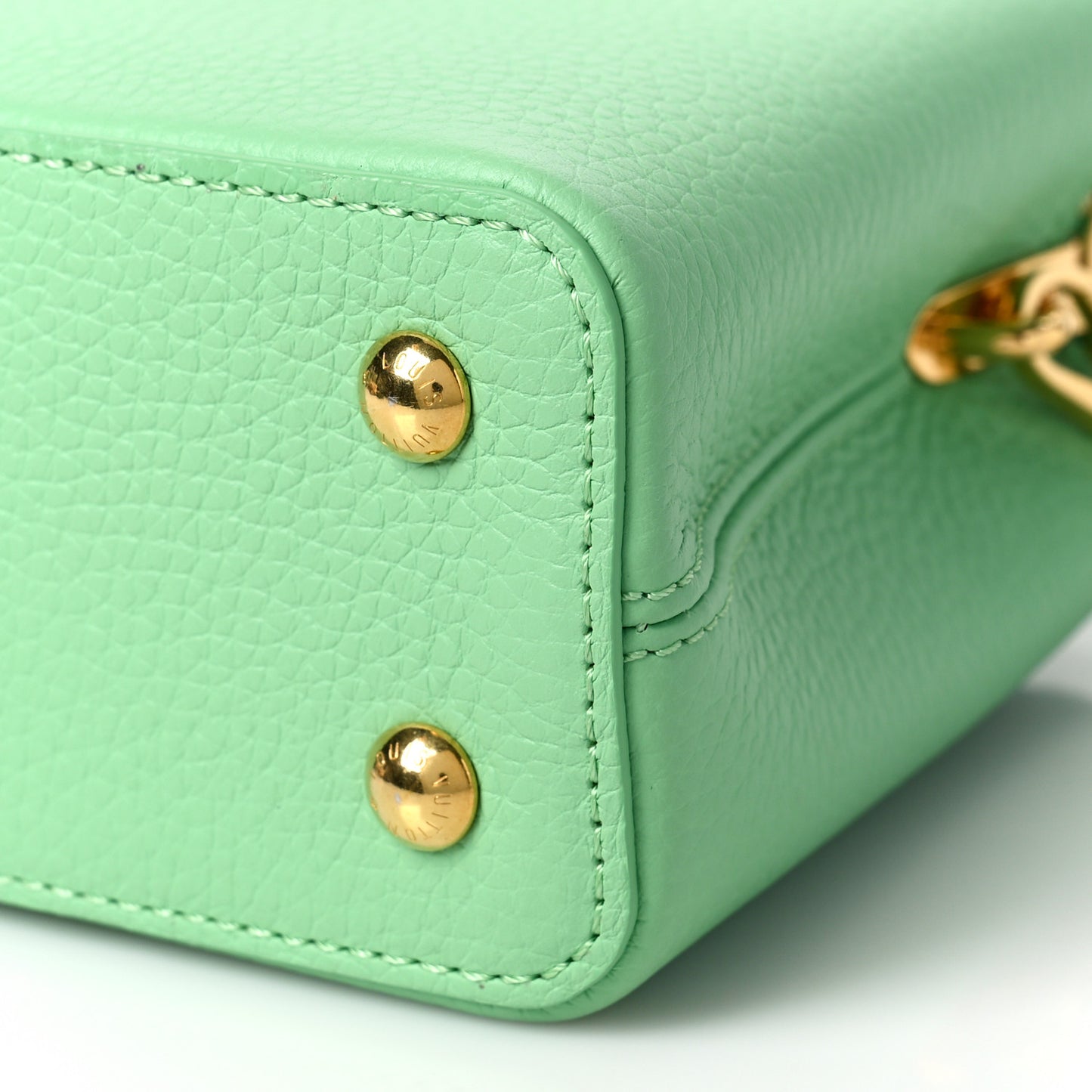 Taurillon Mini Capucines Vert Pomme