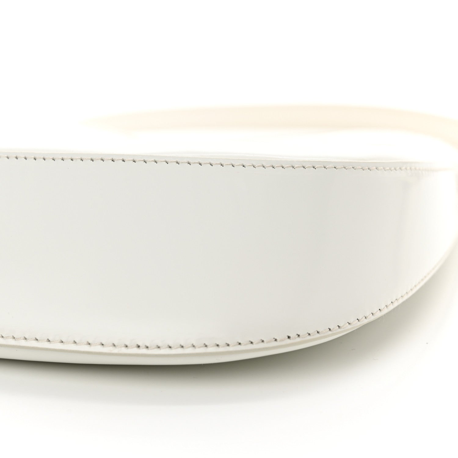 Prada Spazzolato Cleo Shoulder Bag White 10 of 10