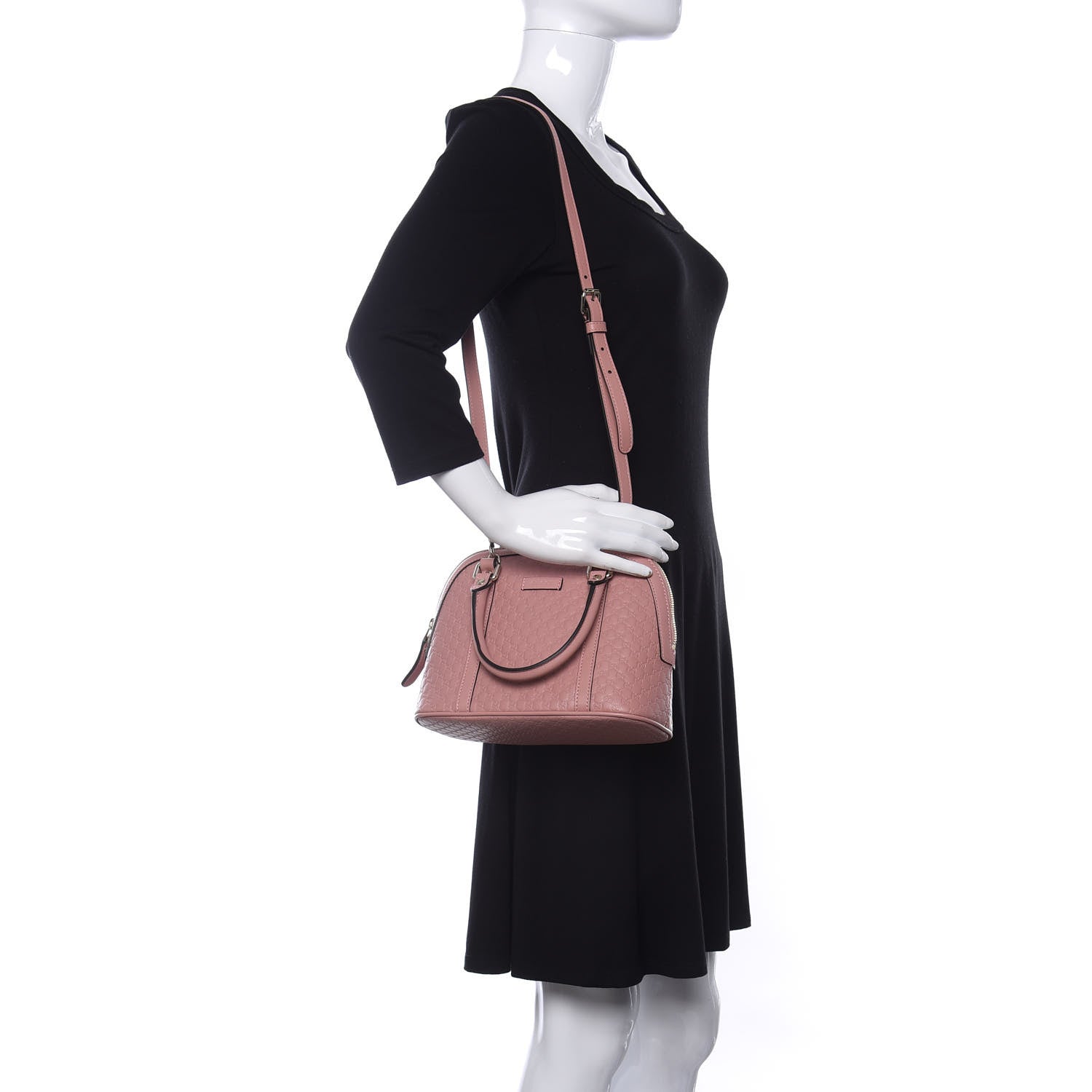 Gucci Microguccissima Mini Dome Bag Soft Pink 2 of 10