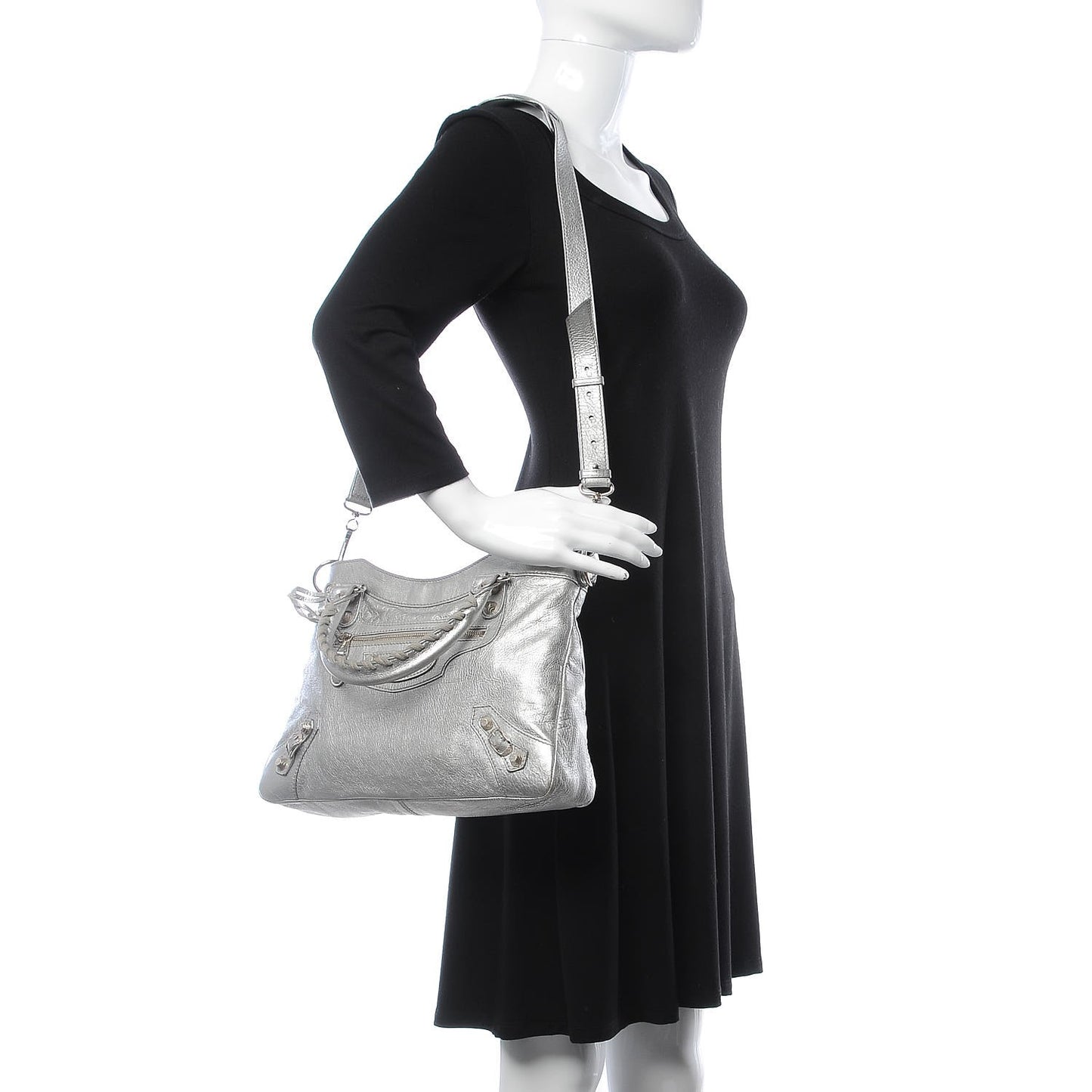 Metallic Agneau Giant 12 Silver Hardware Town Gris Aluminum
