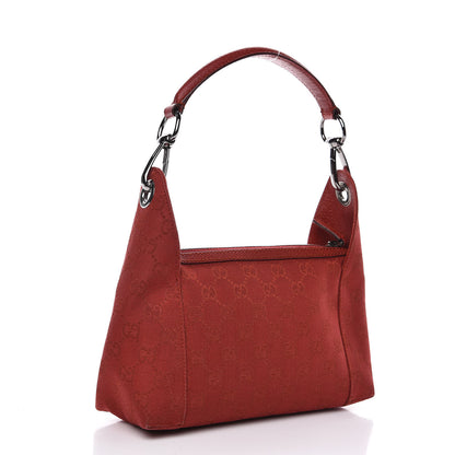 Gucci Monogram Small Hobo Red 3 of 13