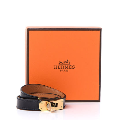 Hermes Box Kelly Double Tour Bracelet XS Black 8 of 8