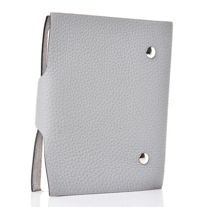 Hermes Togo Ulysse PM Agenda Cover Gris Mouette 3 of 9