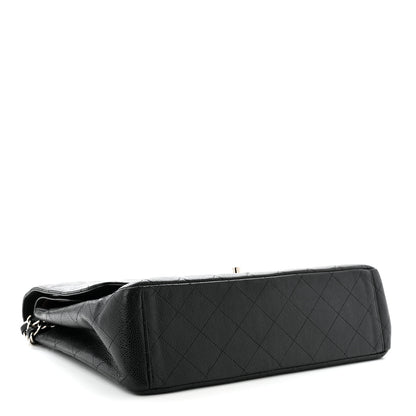 Chanel Caviar Quilted Maxi Double Flap Black 4 of 10