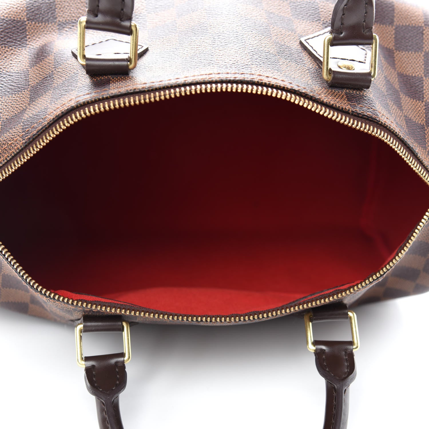 Louis Vuitton Damier Ebene Speedy 30 5 of 10