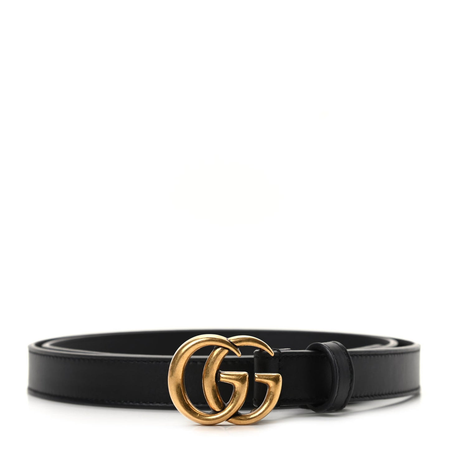 Calfskin Double G 20mm Belt 95 38 Black