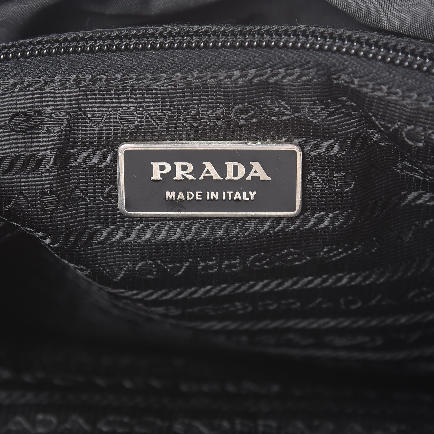 Prada Tessuto Nylon Tote Black 6 of 13