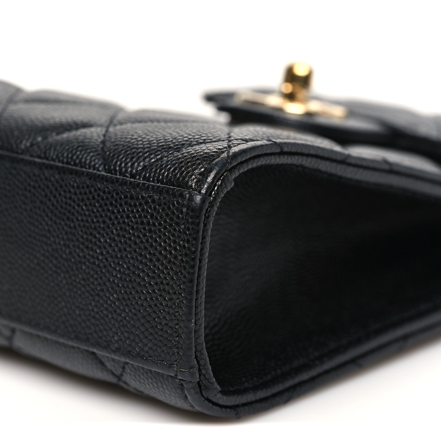Chanel Caviar Quilted Classic Phone Holder Black 11 of 13