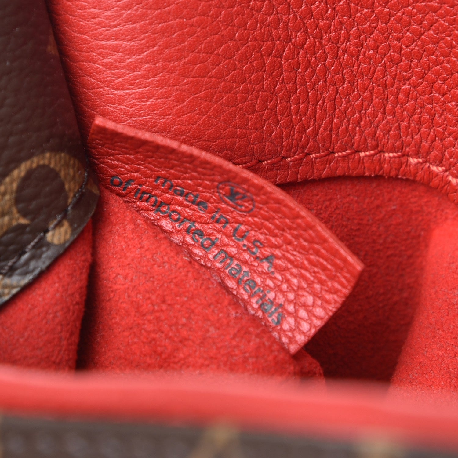 Louis Vuitton Monogram Pallas BB Cherry 9 of 9