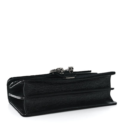Gucci Velvet GG Monogram Small Dionysus Shoulder Bag Black 4 of 12